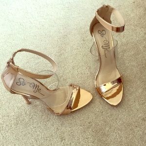 Rose Gold Heels